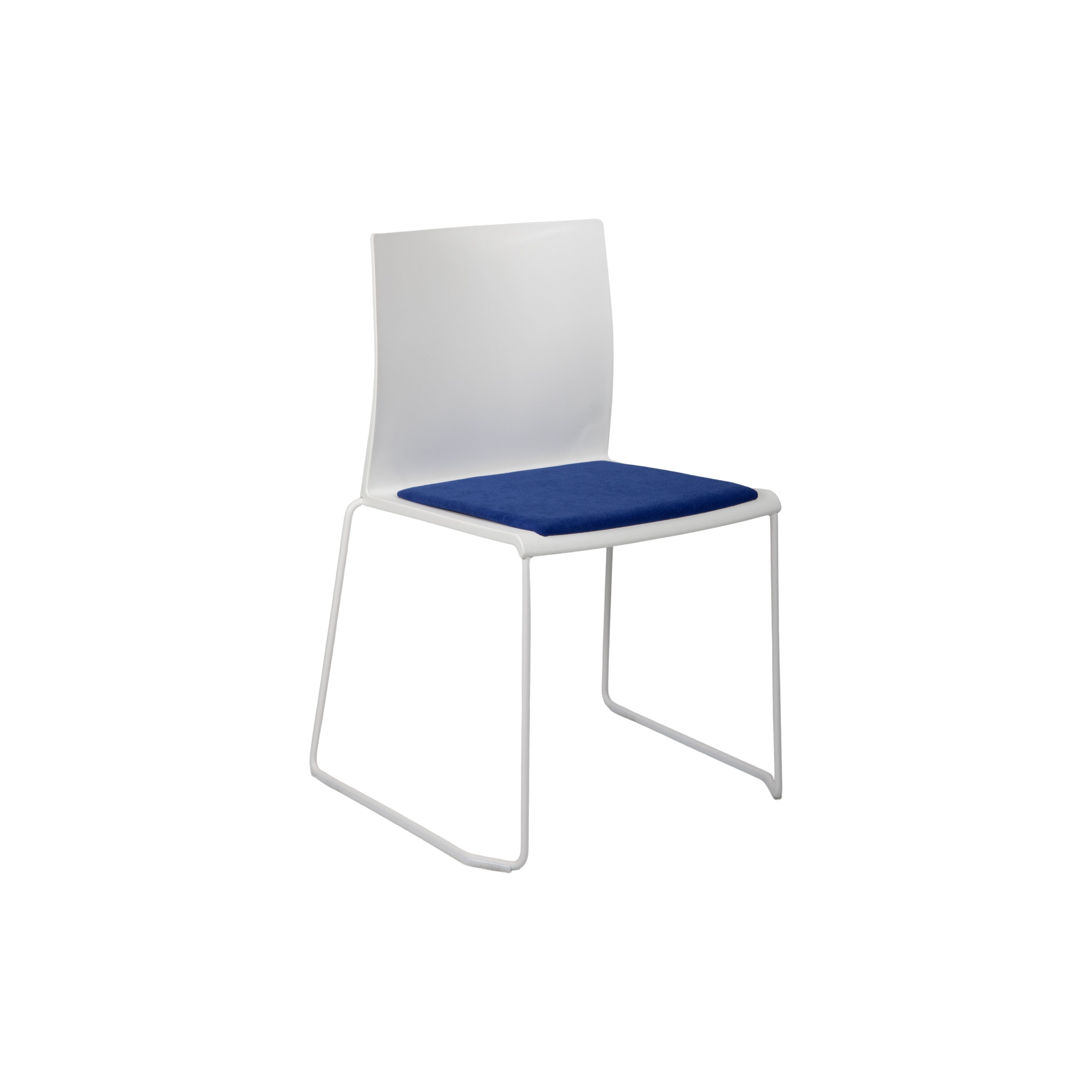 Artesia White Stacking Seat Pad
