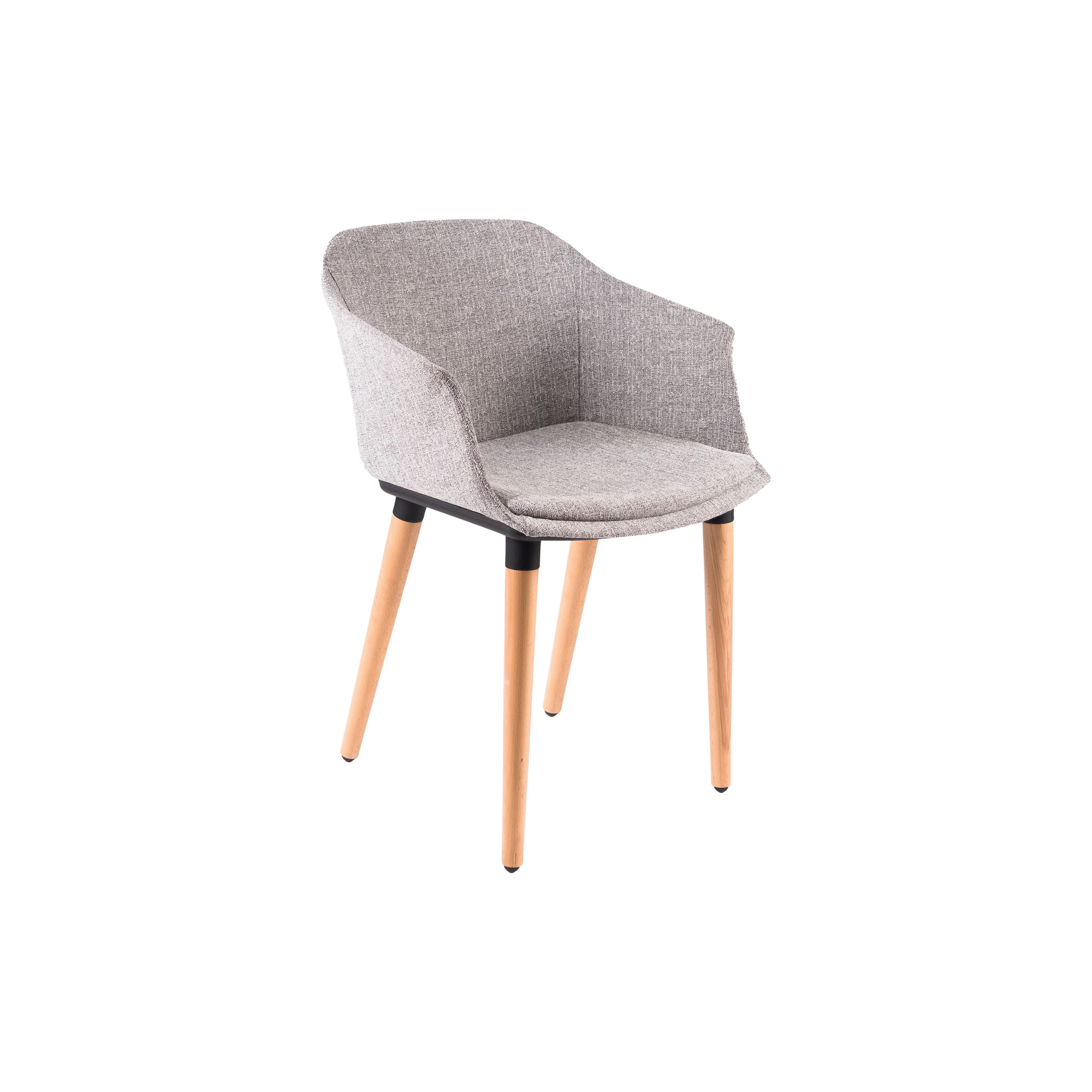 Aurora 4-Leg Timber Upholstered