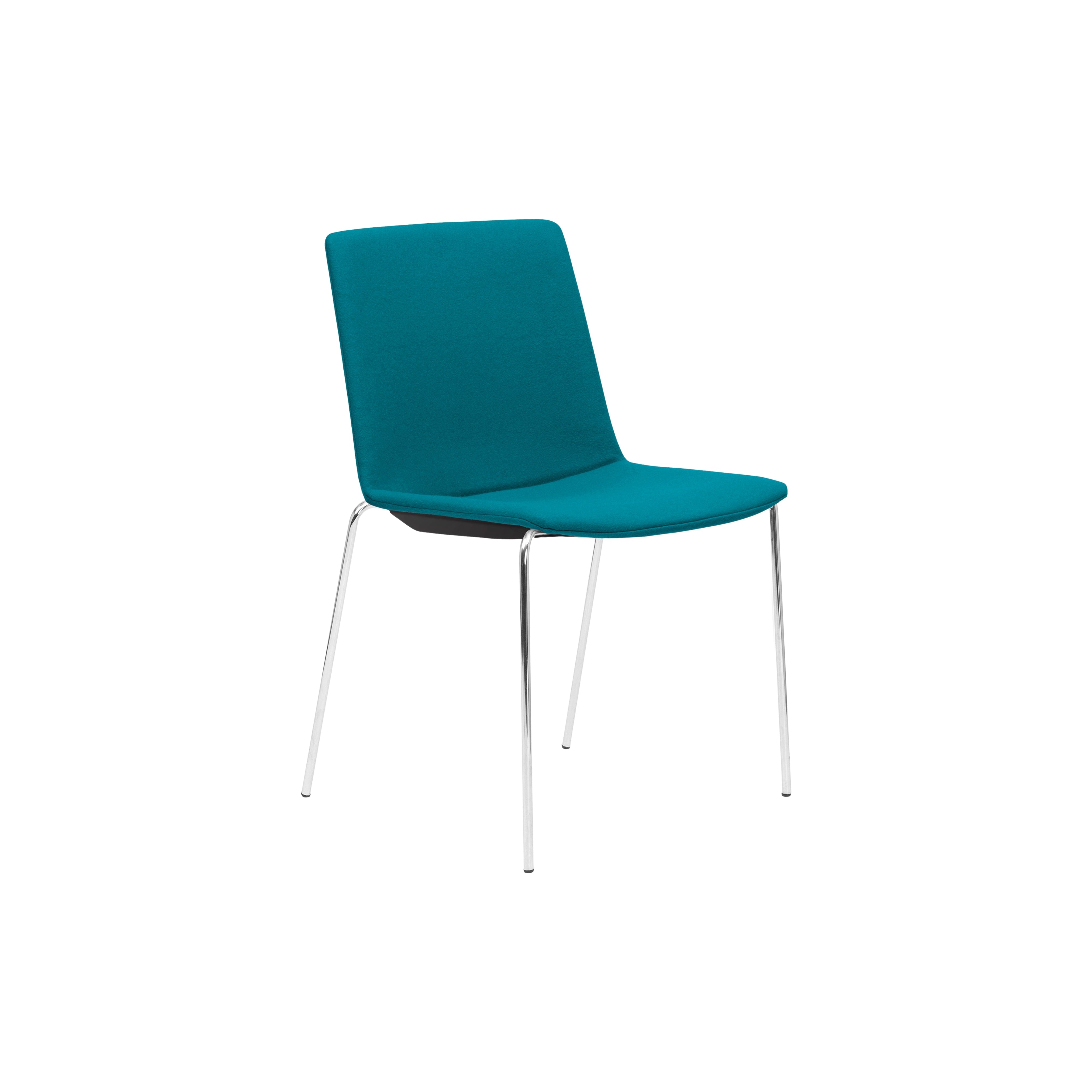 Jubel 4-Leg Chrome Upholstered