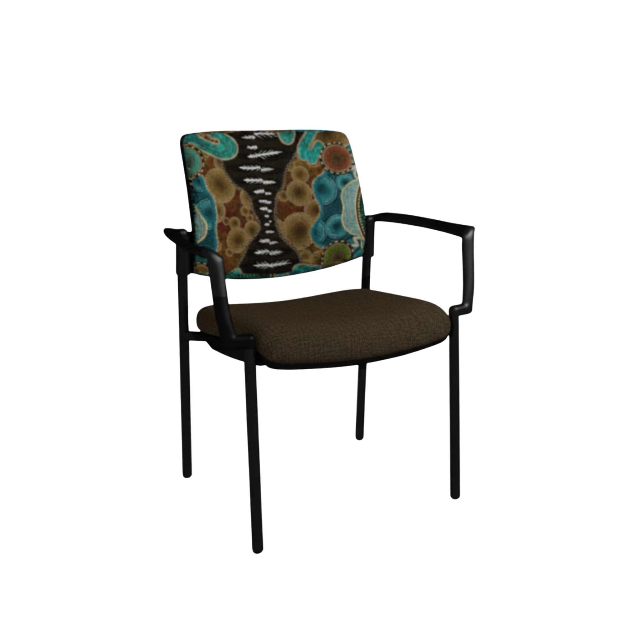 Venice Chair - Black 4 Leg (Catalogue Specials)