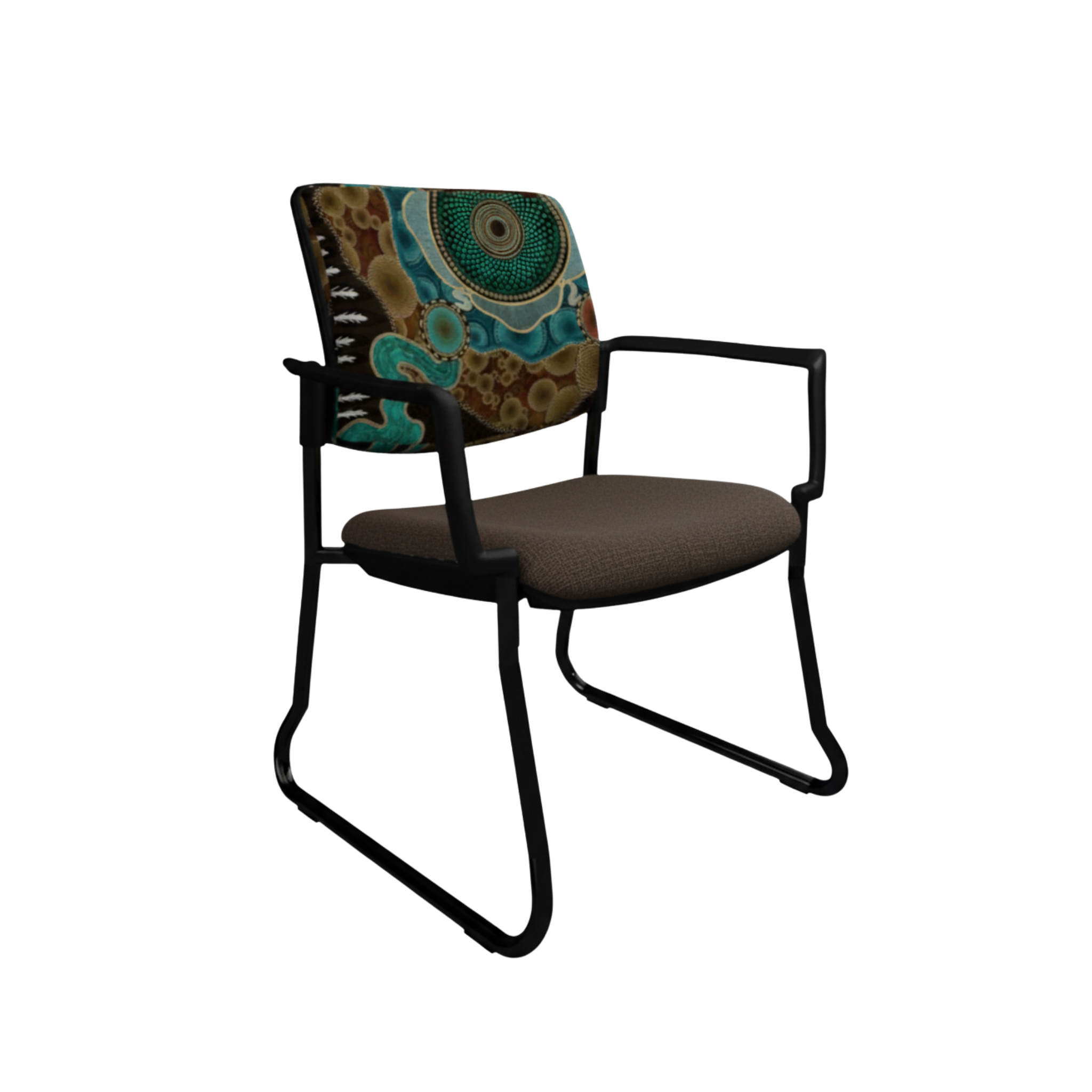 Venice Chair - Black Sled (Catalogue Specials)