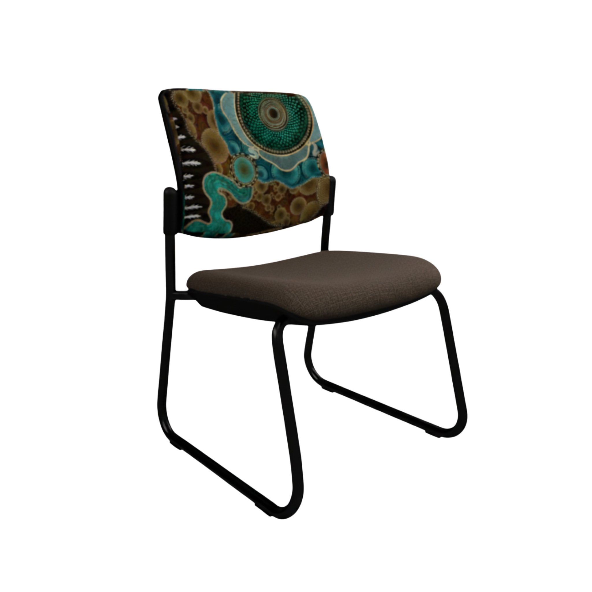 Venice Chair - Black Sled (Catalogue Specials)