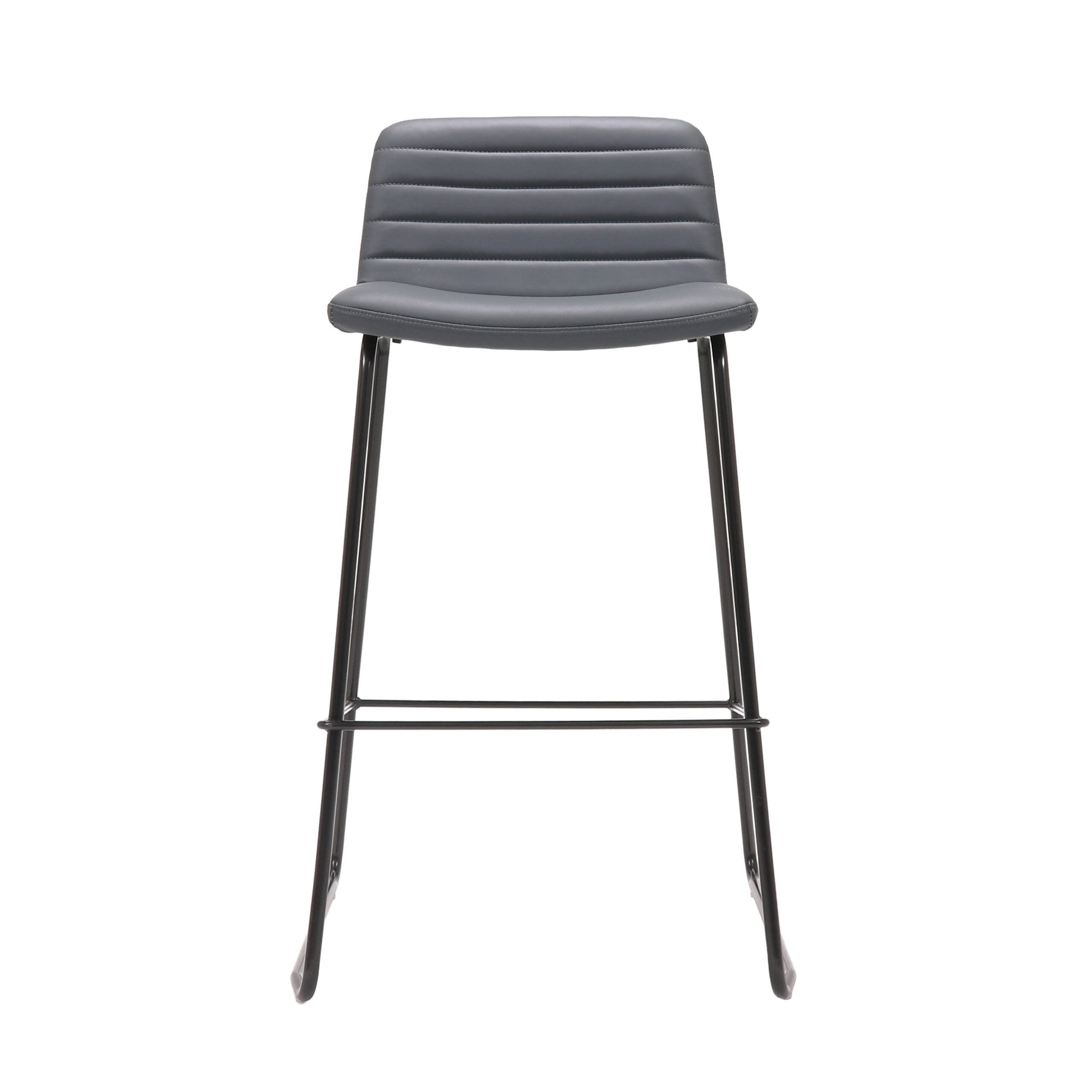 Pixel Counter Stool - 630H - French Navy/Black