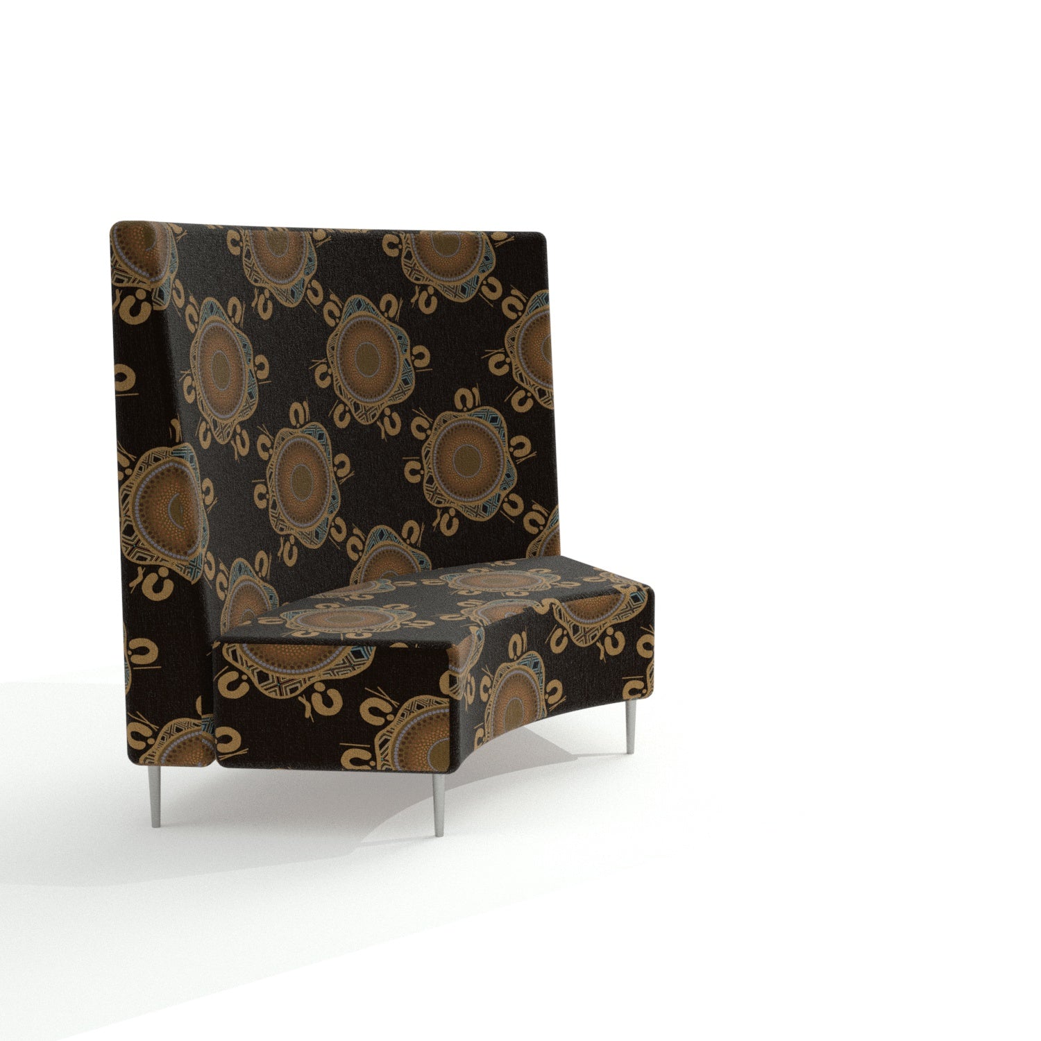 Yarning circle high back ( Quiet round )