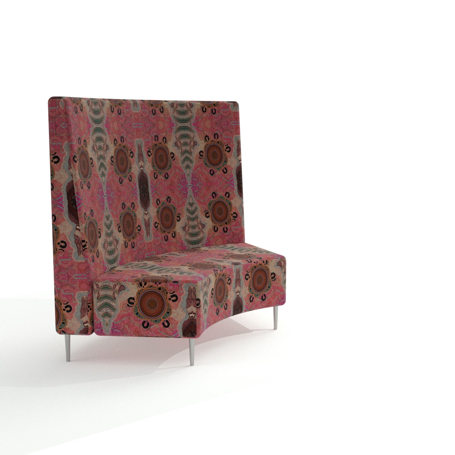 Yarning circle high back ( Quiet round )