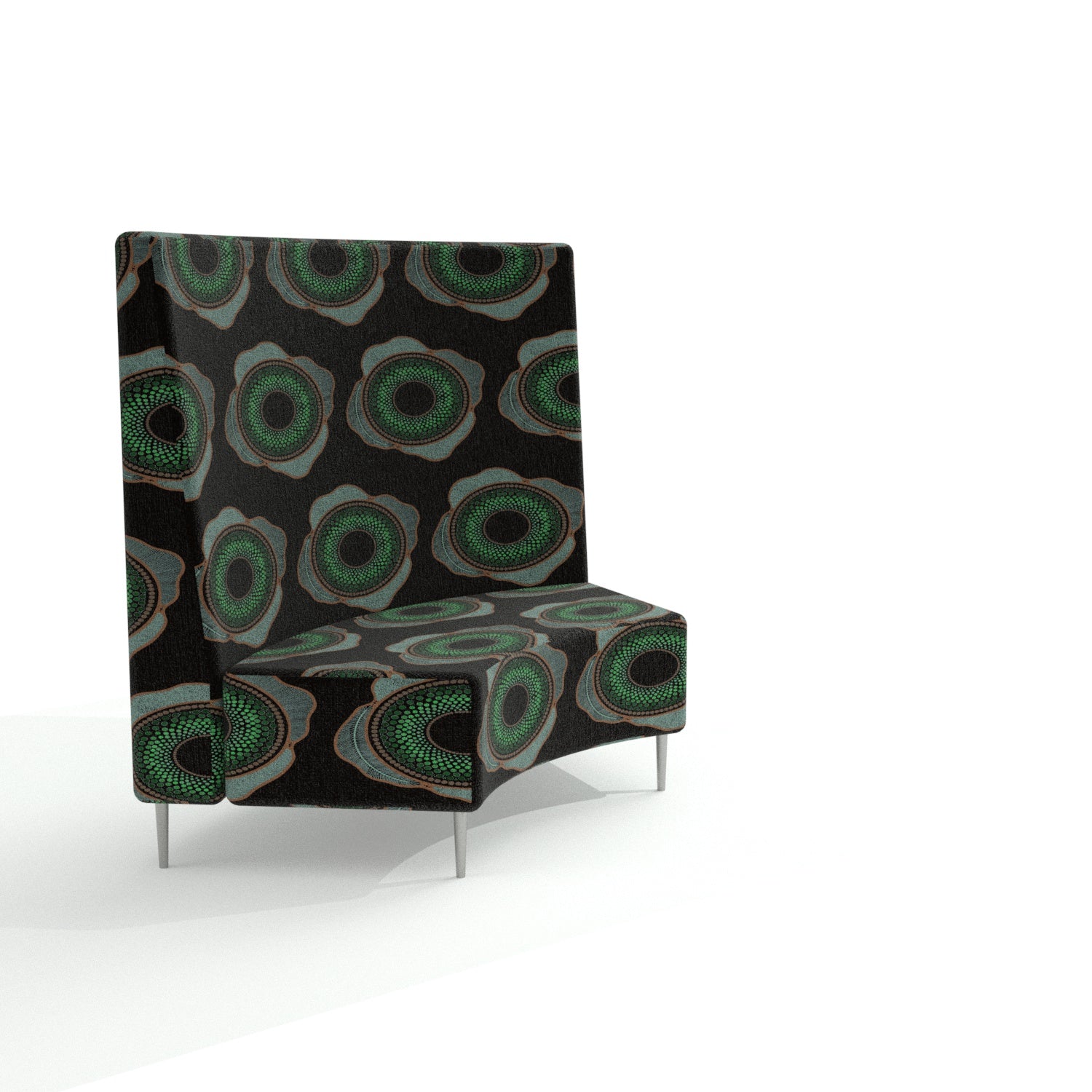 Yarning circle high back ( Quiet round )