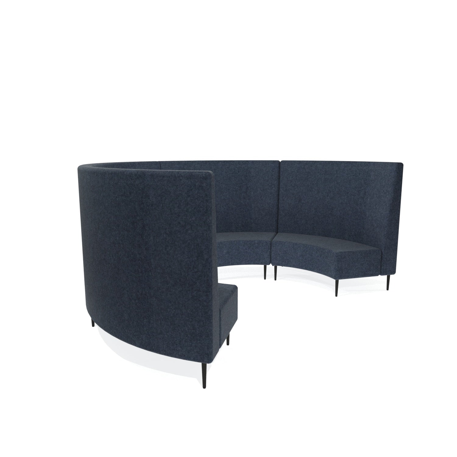 Yarning circle high back ( Quiet round )