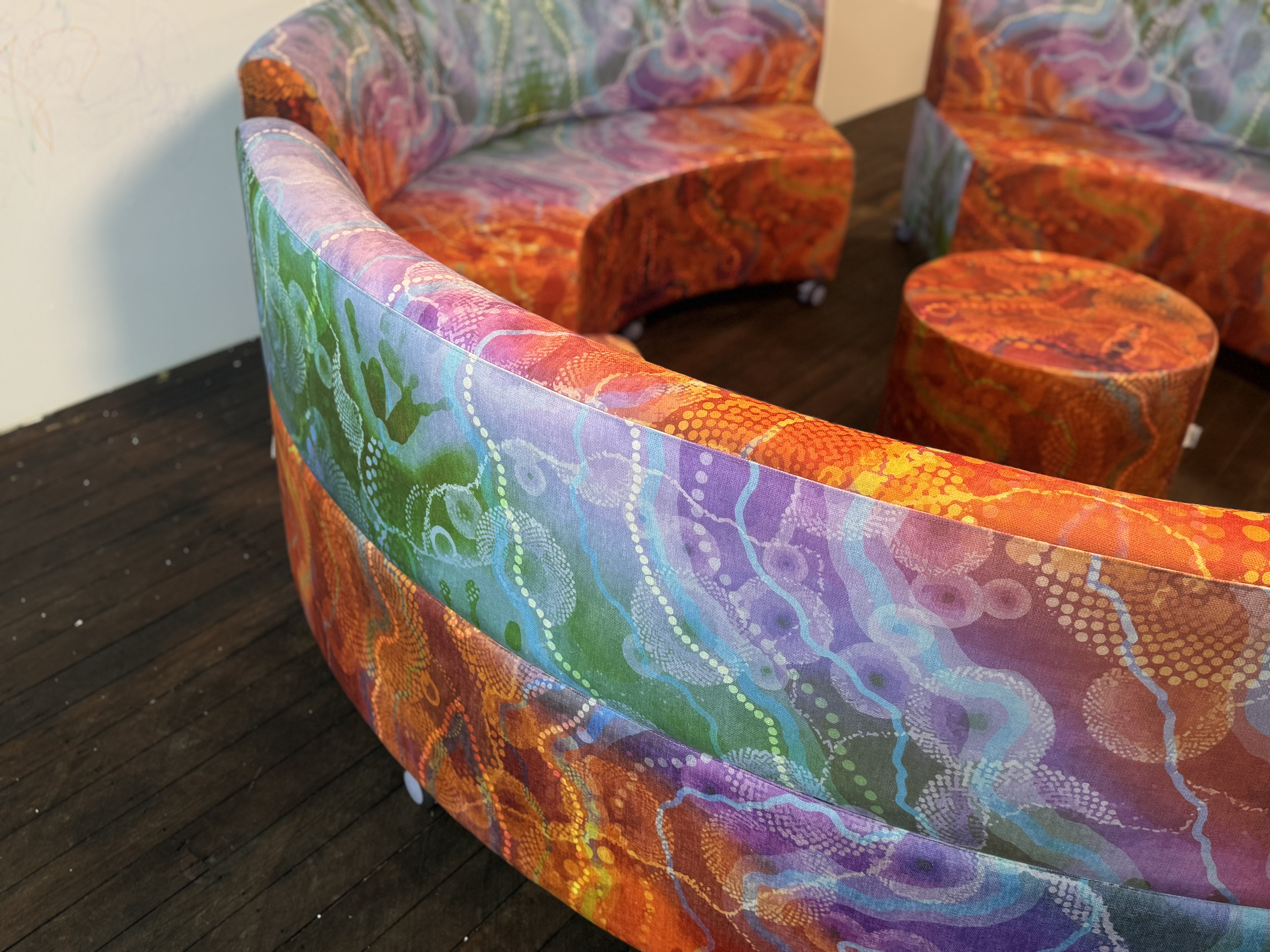 Custom Yarning Circle Lounge