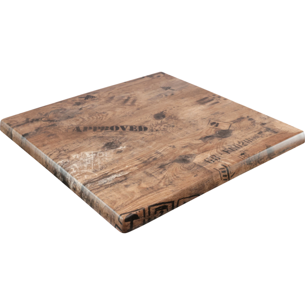 Werzalit Table Top 600 x 600mm Square