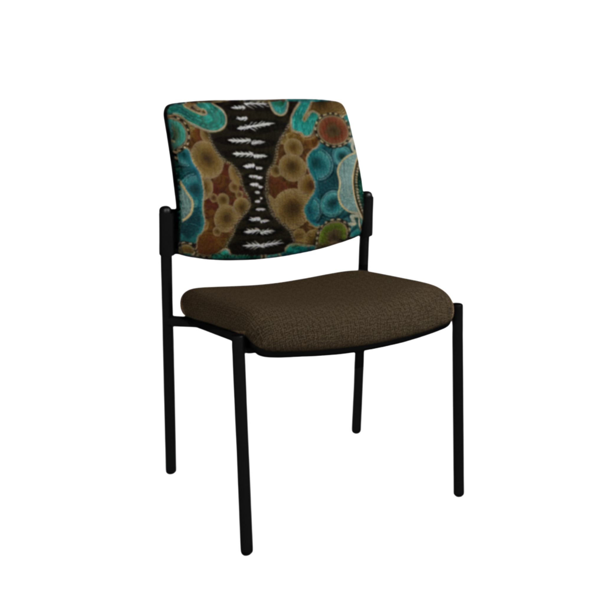 Venice Chair - Black 4 Leg (Catalogue Specials)