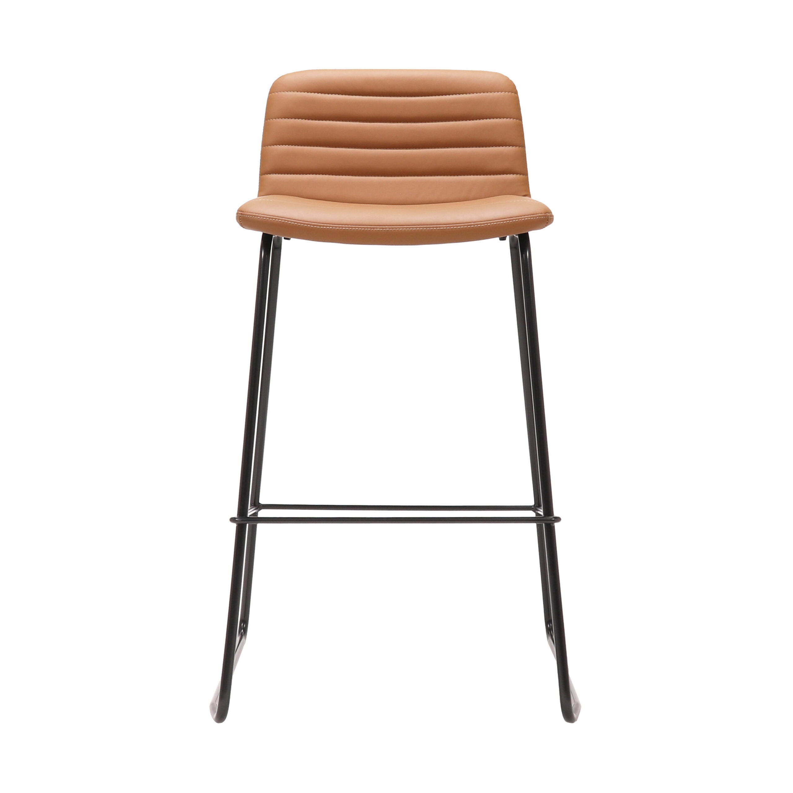 Pixel Counter Stool - 630H - Amber/Black
