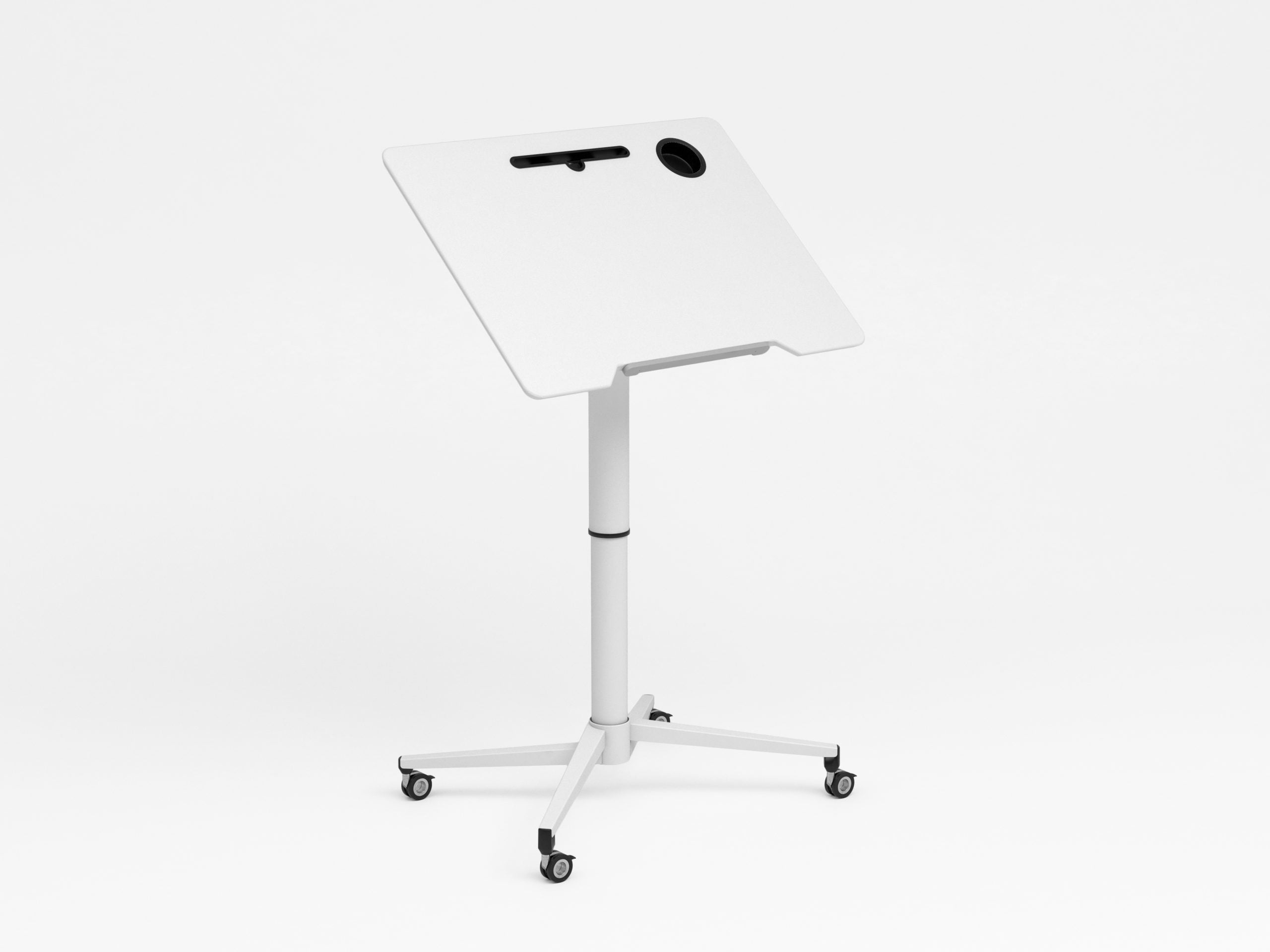 Single Column - Folding Workpoint Castor